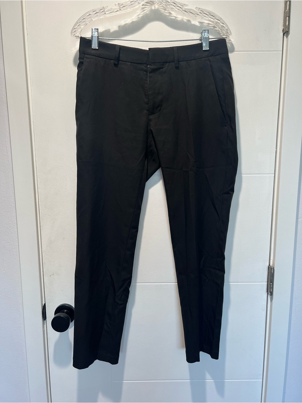 Men's Haggar Flex Series Classic Black Dress Pants - Size 30 x 29